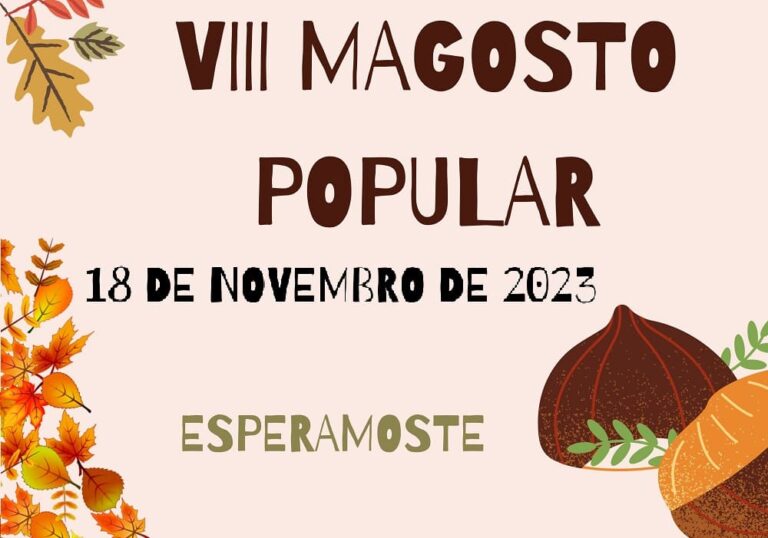 Chourizos e castañas asadas no Magosto Popular de Arbo