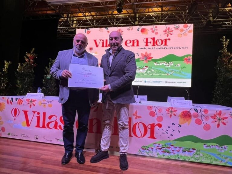 Tomiño acolle os premios “Vila en flor”