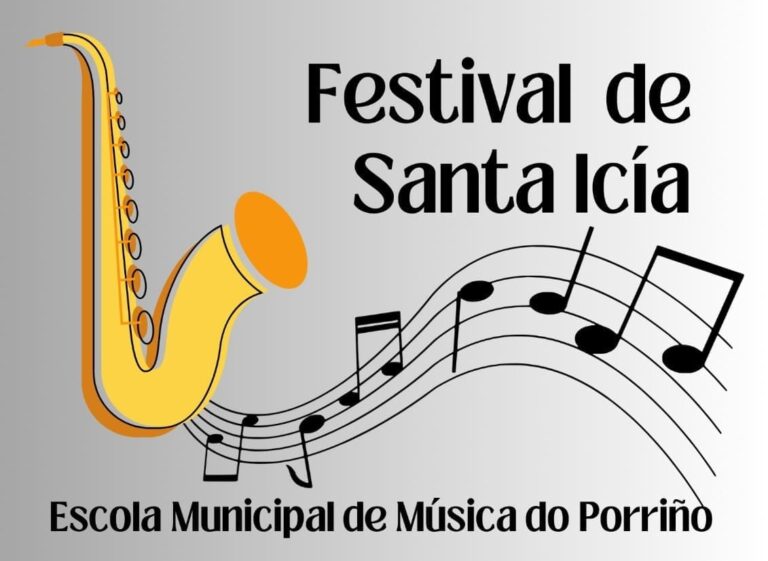 A escola de música do Porriño celebra Santa Icía