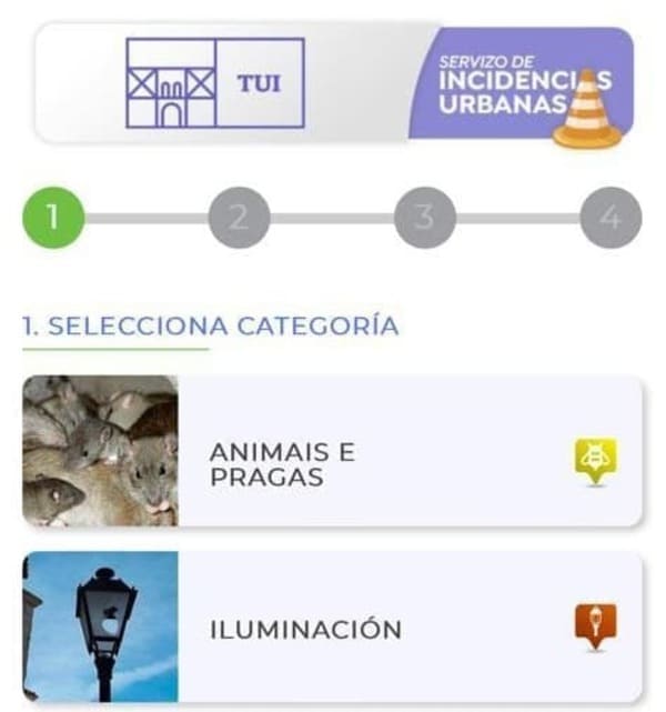 O Concello de Tui recibe mil incidencias anuais a través da APP municipal