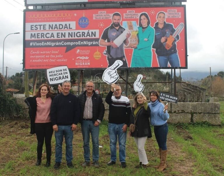Concello de Nigrán e Ovalmi promocinan a compra de agasallos no comercio local