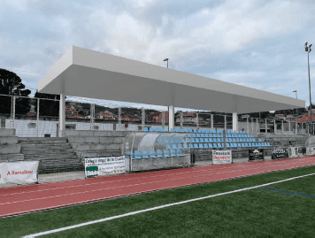 Baiona reforma o campo de fútbol do Aral