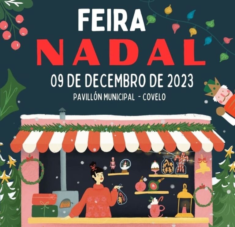 Postos de artesanía, doces caseiros, música e actividades para crianzas na Feira de Nadal de Covelo