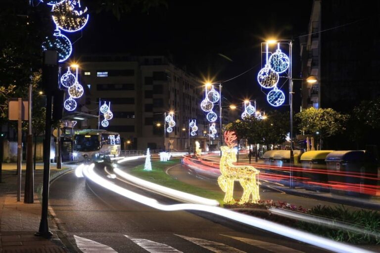 O Porriño habilita un autobús para contemplar a iluminación de Nadal