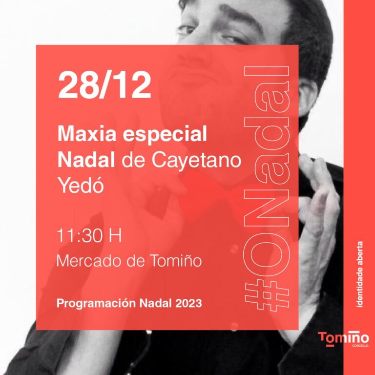A maxia do Nadal chega ao Mercado de Tomiño