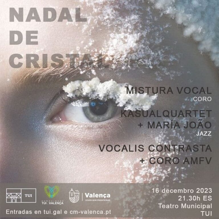 Mañá sábado celébrase o concerto de Nadal da Eurocidade “Nadal de Cristal / Natal de Cristal”
