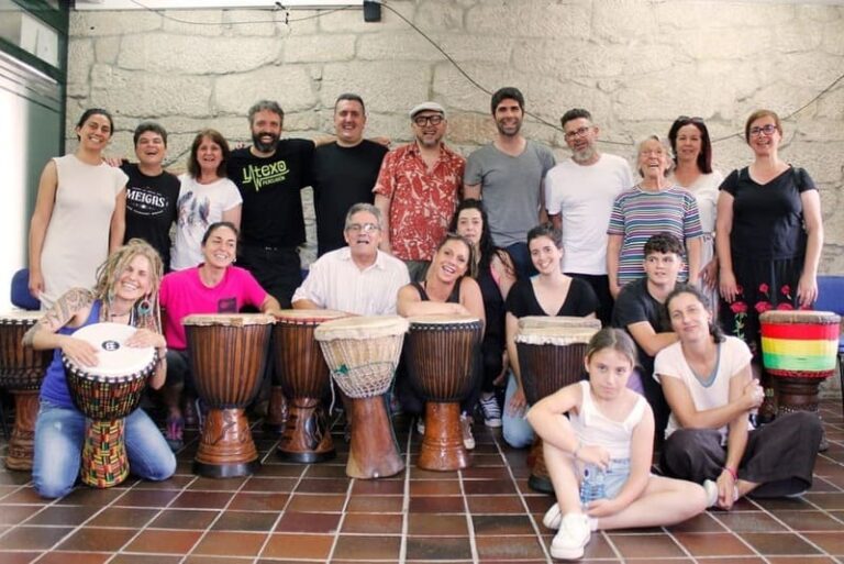 Obradoiro de percusión africana en Nigrán para despedir o ano