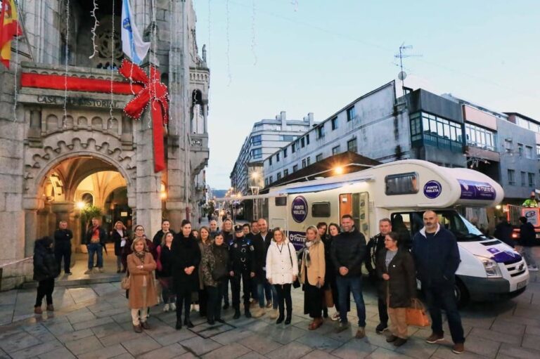 O Porriño presenta o seu novo punto violeta