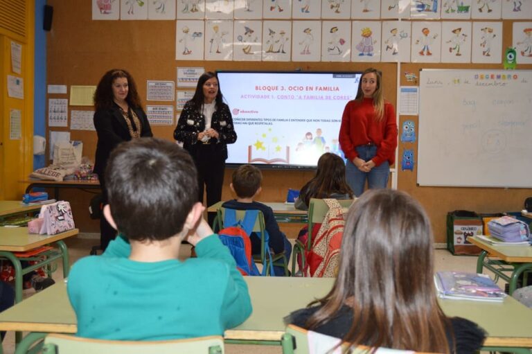 Mos prevén na cativada posibles adiccións futuras co programa Saúde na Escola de Érguete