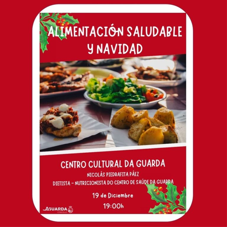 Charla sobre nutrición para afrontar o Nadal de forma saudable