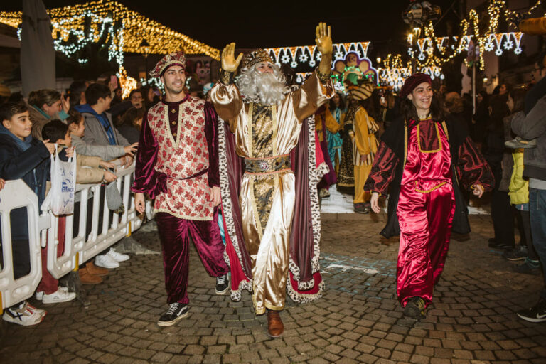 Todo disposto para a Cabalgata Internacional de Reis da Eurocidade Tui-Valença