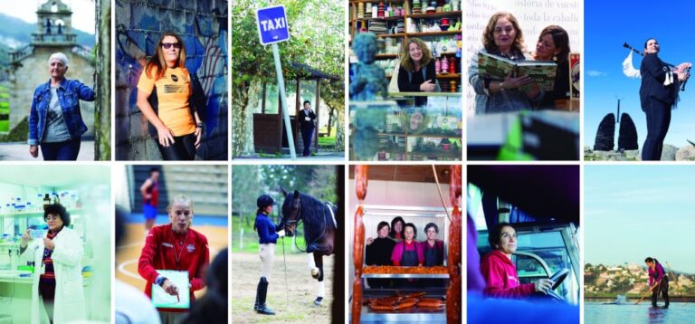 O Concello de Nigrán edita un novo almanaque cunha ducia de mulleres do municipio como protagonistas