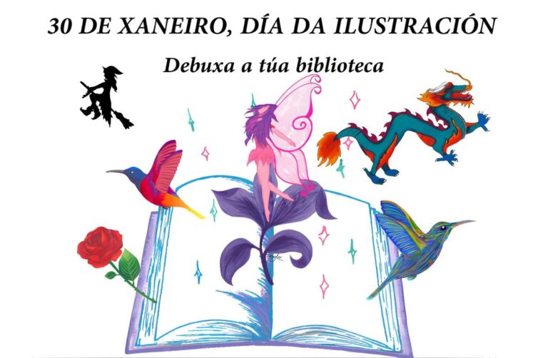 As Bibliotecas Municipais de Redondela celebran o Día da Ilustración cunha sesión de debuxo