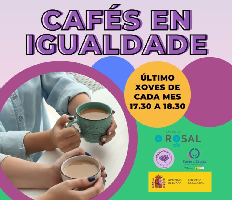 A soidade, a debate nos ‘Cafés en Igualdade’ do Rosal con Beatriz Arroyo