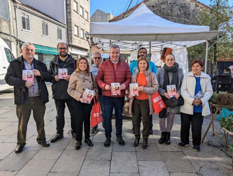 O PSdeG-PSOE alenta á veciñanza da Cañiza a votar por Besteiro para rematar coa desatención social do PP nos concellos