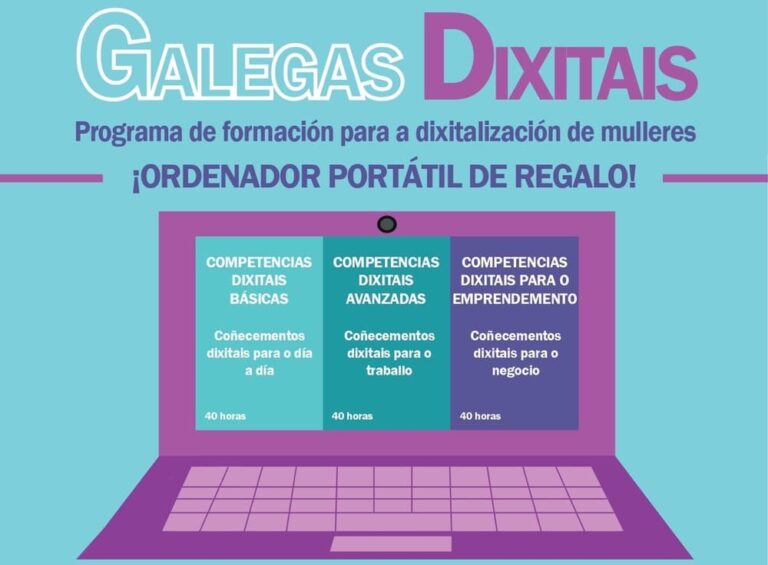 A Guarda acolle un itinerario formativo de 120 horas de duración para a dixitalización de mulleres