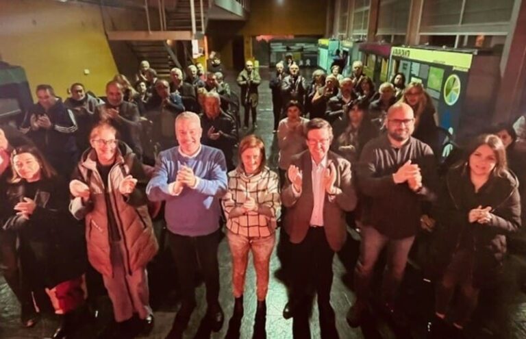 O PSOE pon á Cañiza como exemplo de cambio con Luis Piña na alcaldía e anima á veciñanza “a cambiar tamén a Xunta con Besteiro”