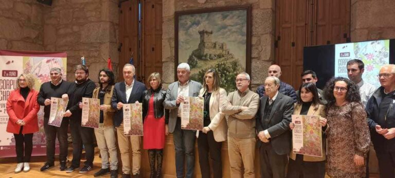 Ponteareas presenta o cartel do Corpus Christi 2024 deseñado polo veciño Sergio de Arcos