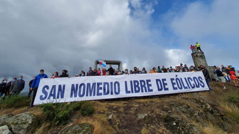 San Nomedio, as Neves, quere seguir libre de eólicos