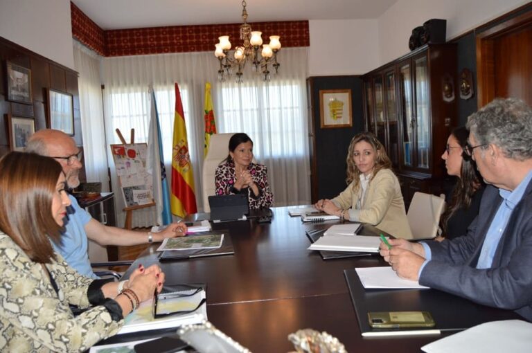 Deputación e Concello de Mos analizan o estado das estradas provinciais no municipio