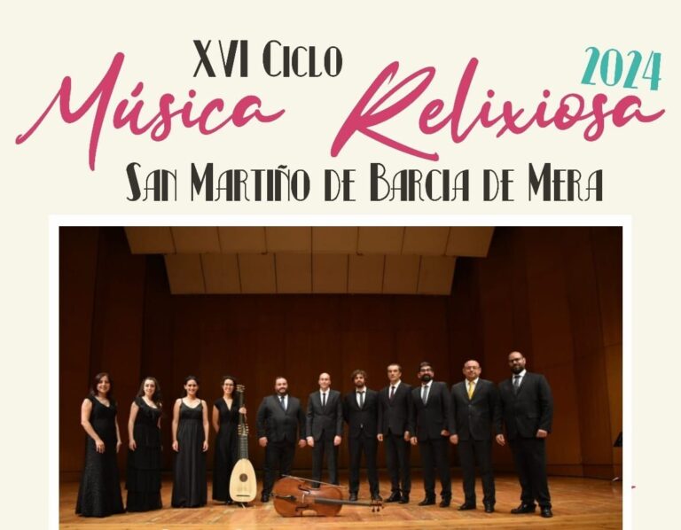 O ‘XVI Ciclo de Música Relixiosa’ de Barcia de Mera sube o pano este sábado na igrexa de San Martiño