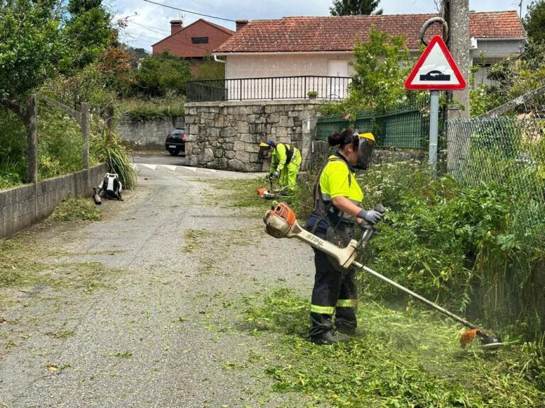 O concello de Nigrán contrata a través do ‘plan + provincia’ da Deputación a 15 peóns forestais e 3 conserxes para os colexios