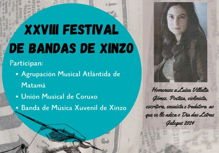 A música, gran protagonista na fin de semana de Xinzo, Ponteareas, cos Festivais de Bandas Infantil e Xuvenil