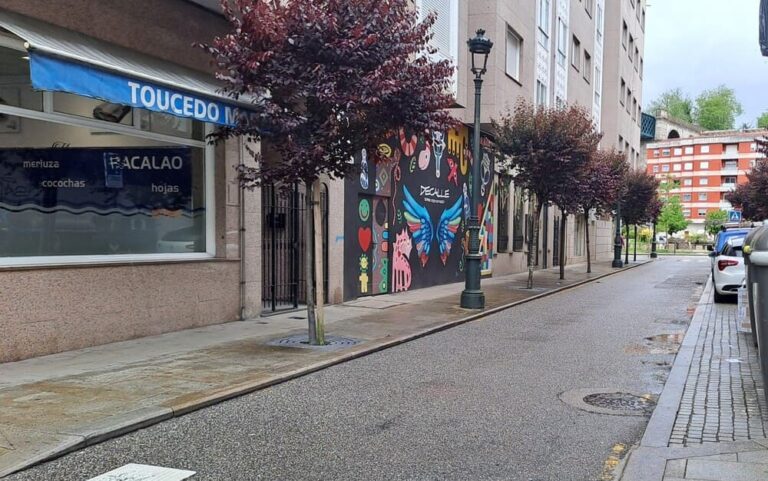 Redondela gaña un novo espazo para a convivencia veciñal coa peonalización da rúa Padre Sarmiento