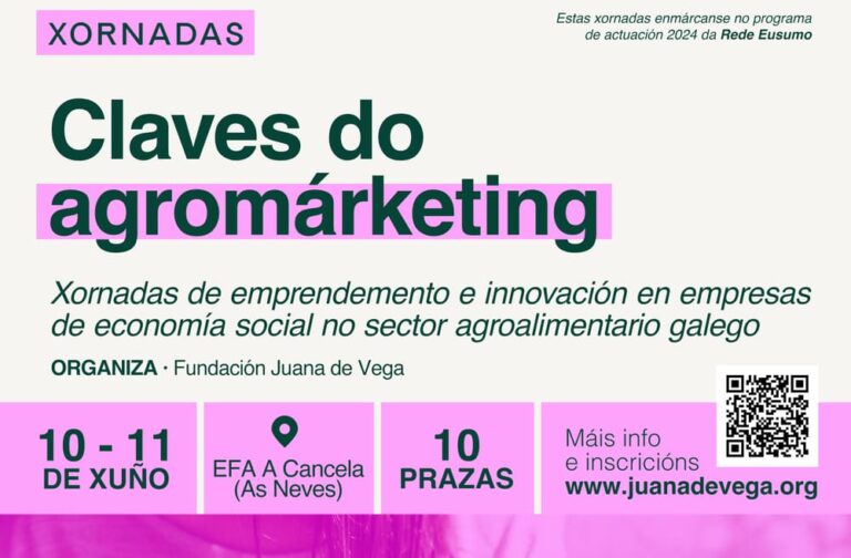 A Fundación Juana de Vega organiza unhas xornadas sobre agromárketing na EFA A Cancela das Neves