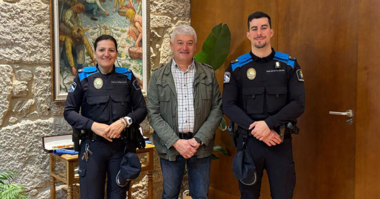 Ponteareas suma un novo axente de Policía Local ao cadro de persoal