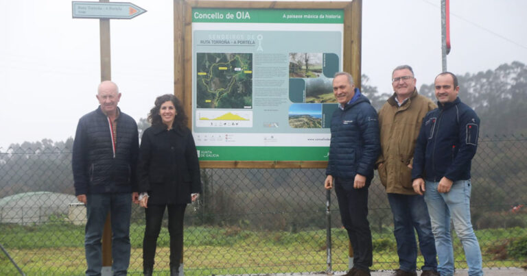A Xunta inviste 30.000€ na mellora da sinalización turística da ruta Torroña – Burgueira, en Oia