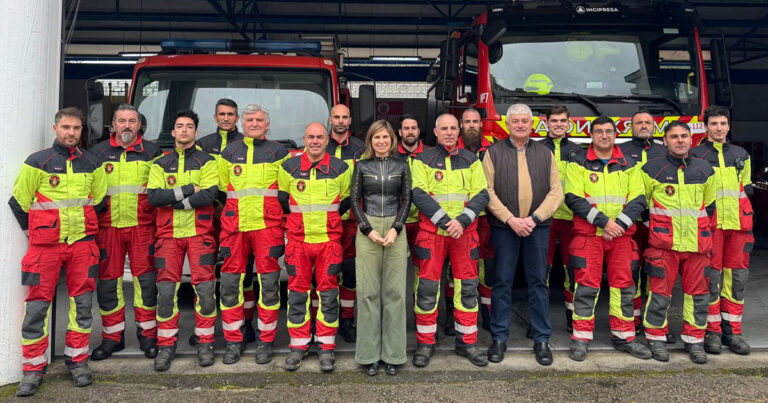 Preto de 900 actuacións en 2024: os bombeiros de Ponteareas consolidan o seu papel no Condado e Paradanta