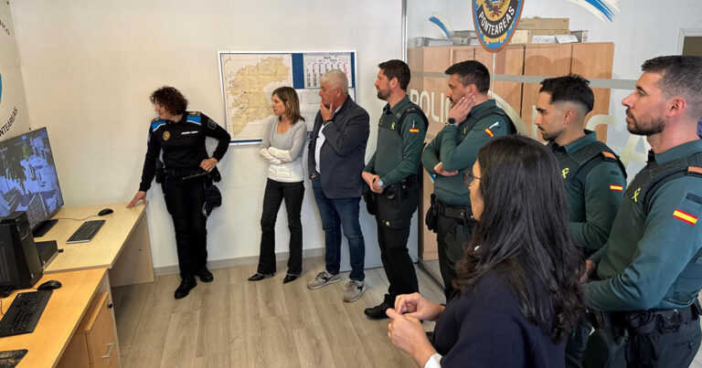 Ponteareas instala 16 cámaras de vixilancia no centro urbano